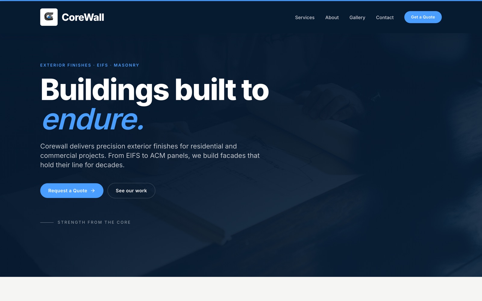 Corewall website