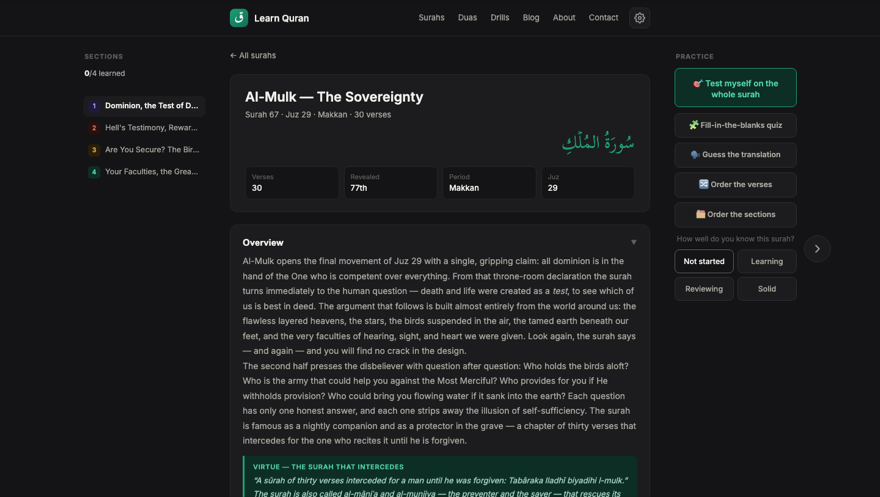 Learn Quran screenshot